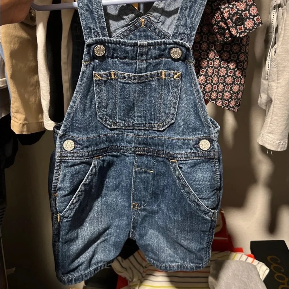 Denim overalls